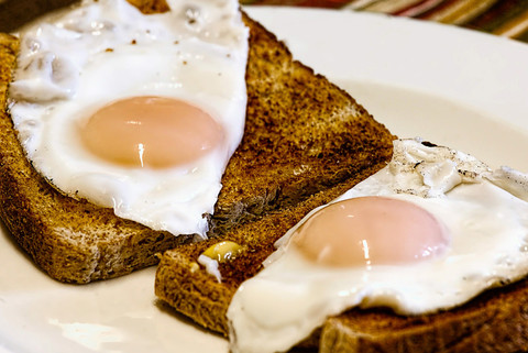 Eggs on toast