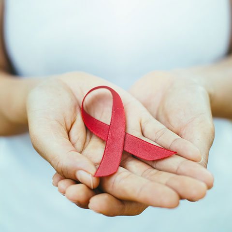 HIV Awareness Ribbon