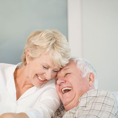 Elderly couple