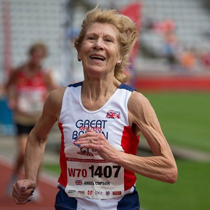 Elderly Female Athlete