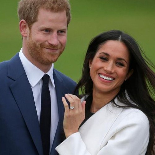 Prince Harry and Meghan engaged