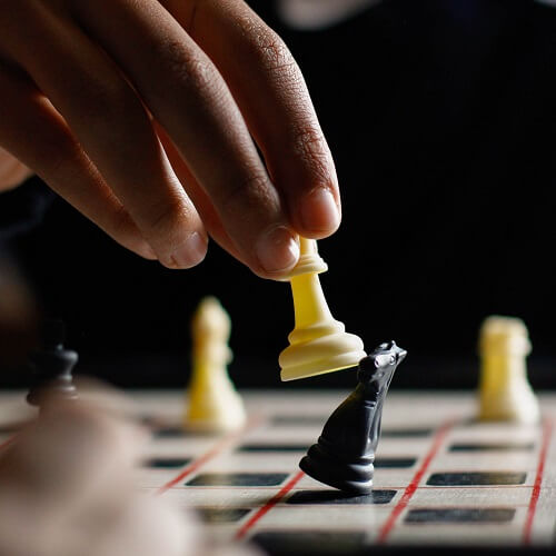 chess, a board game