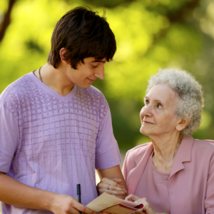 Grandson and Grandma